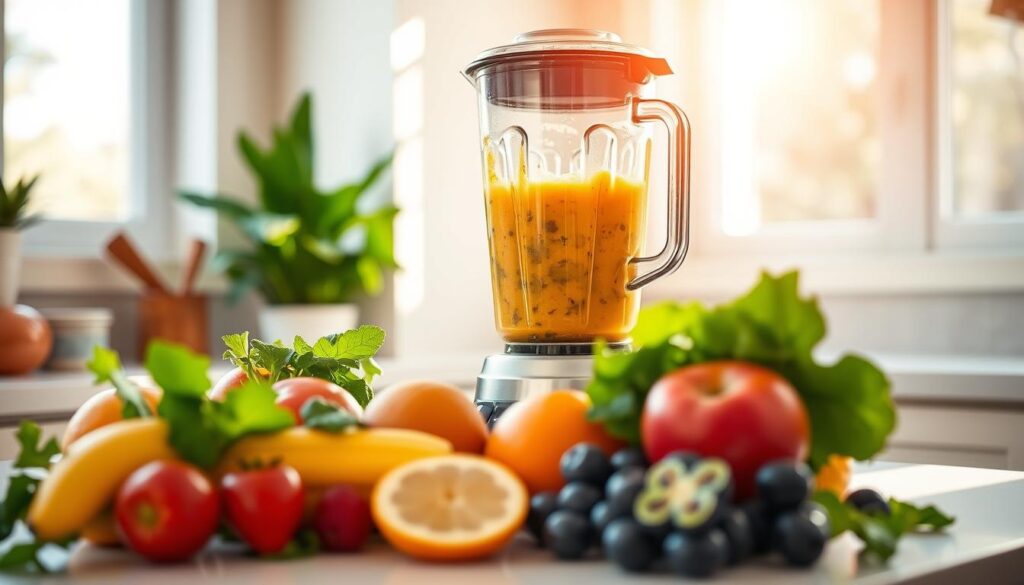 blending smoothie recipe