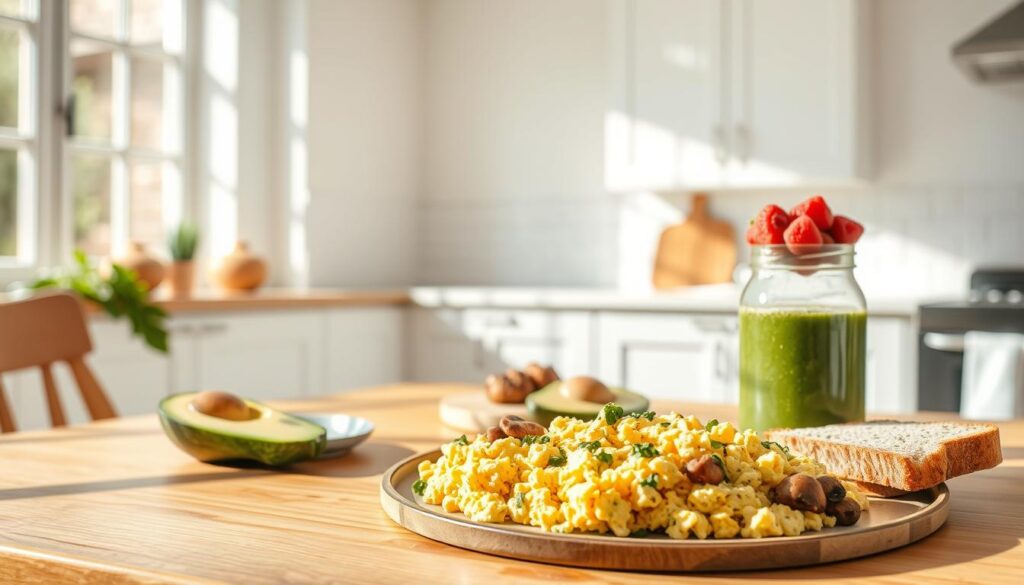 high-protein vegan breakfast