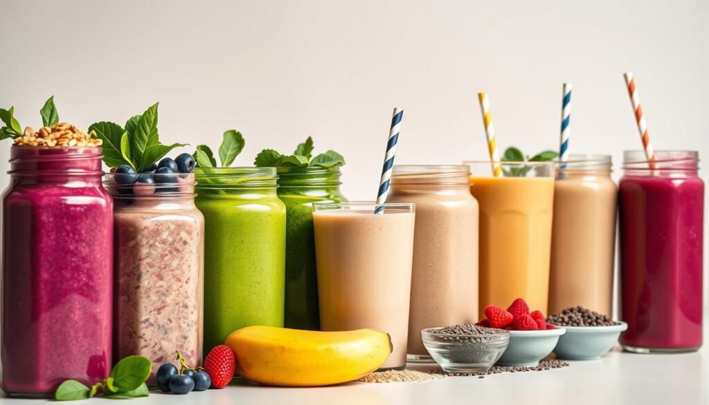 protein-packed smoothies and shakes