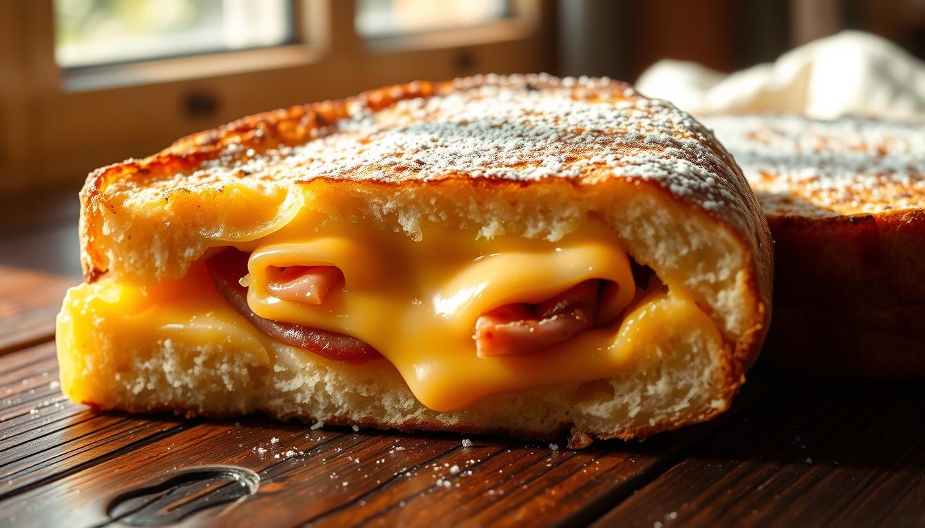 The Best Cheese And Ham French Toast