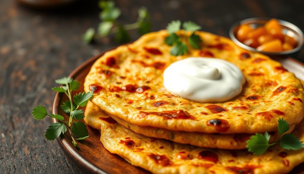 dal paratha recipe