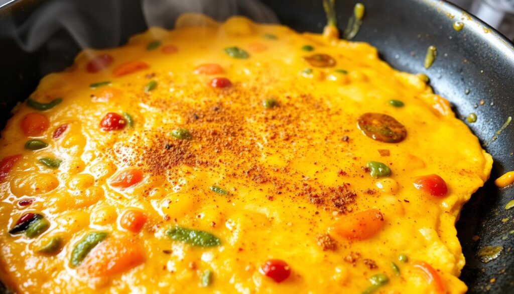 indian masala omelet recipe