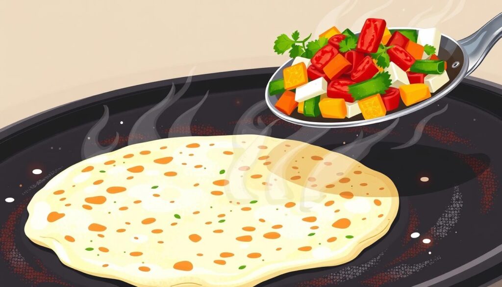 instant rava uttapam recipe