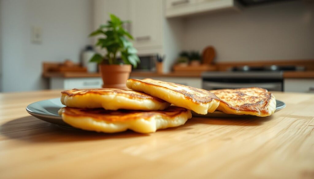 reheating potato pancakes