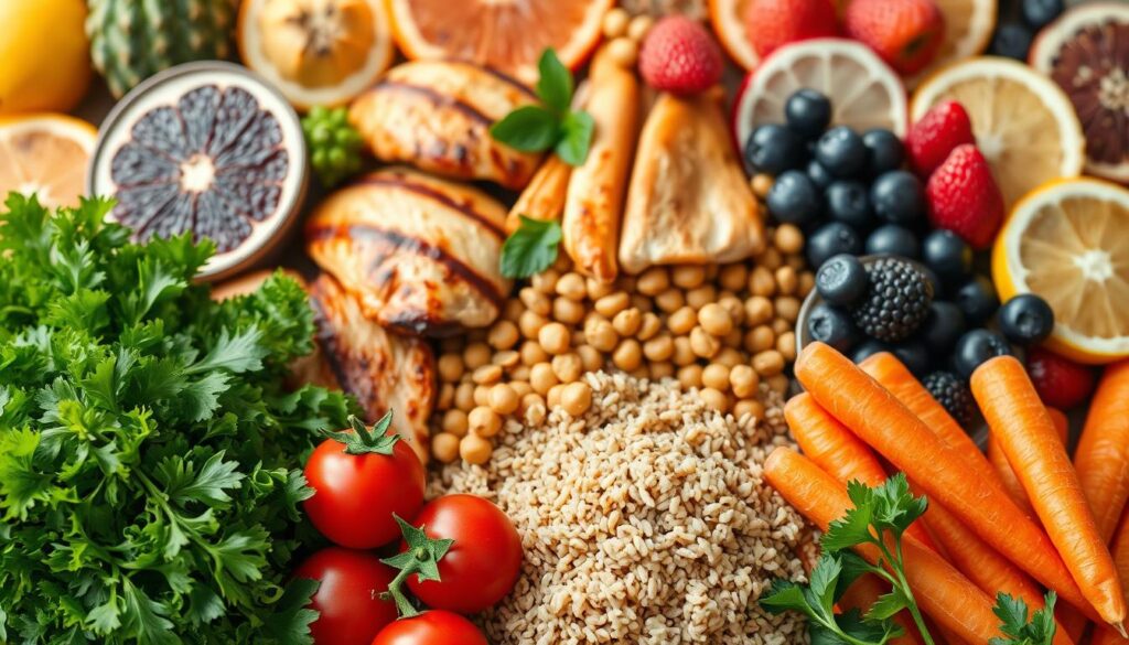 balanced diet components