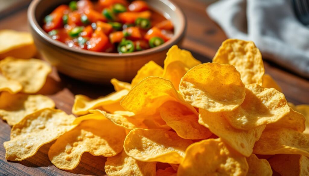 salsa and tortillas flavor enhancement