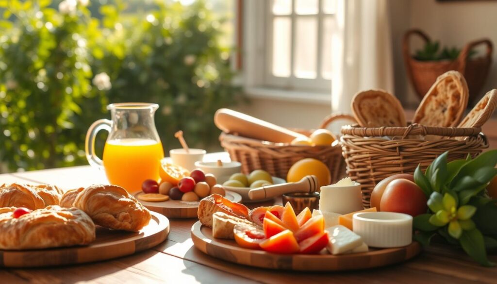 Mediterranean diet breakfast