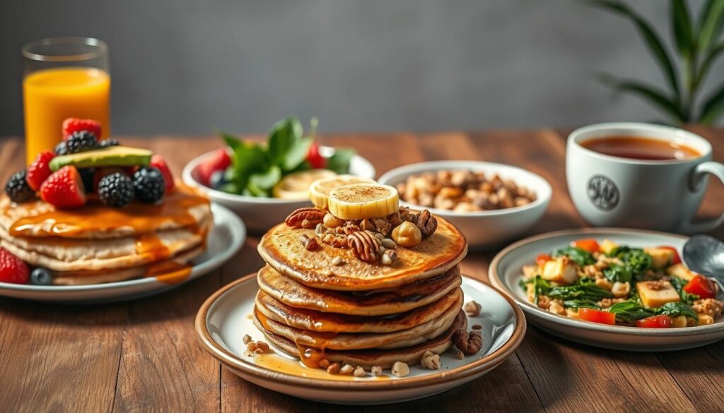 plant-based breakfast dishes