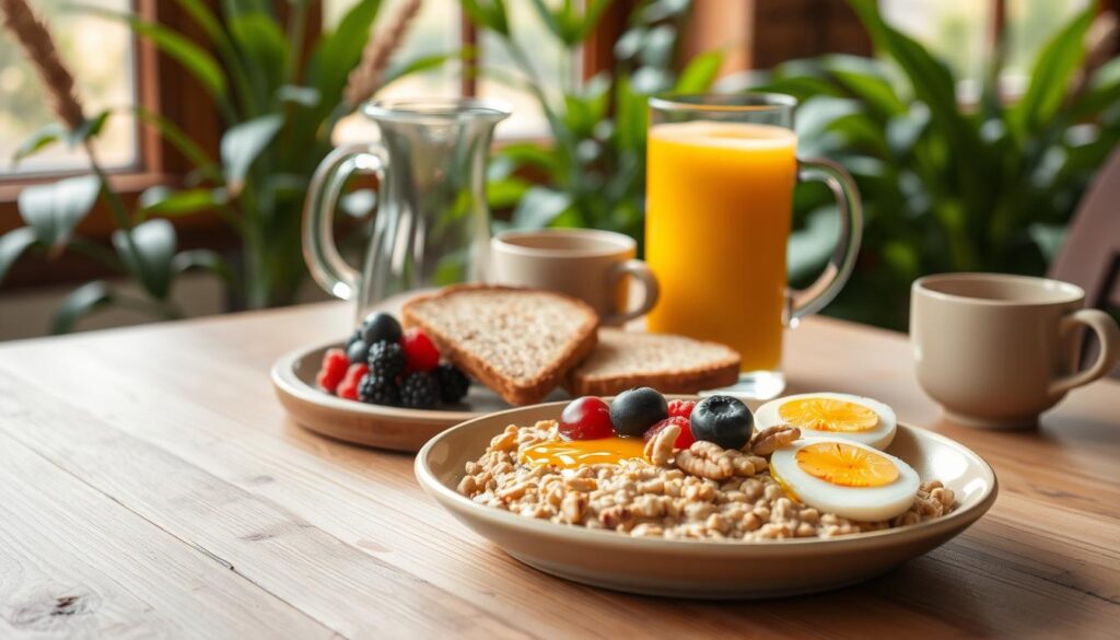 whole grain breakfast